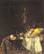 Willem Kalf Dessert oil